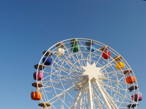 If you compared your life cycle with that of a Ferris Wheel, you feel as if you are currently...