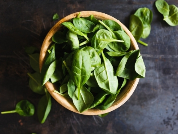 Rate the pizza topping: Spinach.