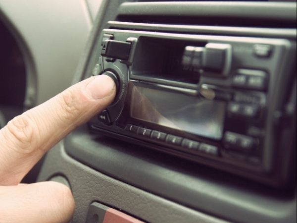 What radio station do you play in the car?