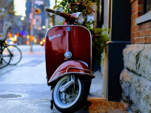 Would you rather ride a bike or a vespa?
