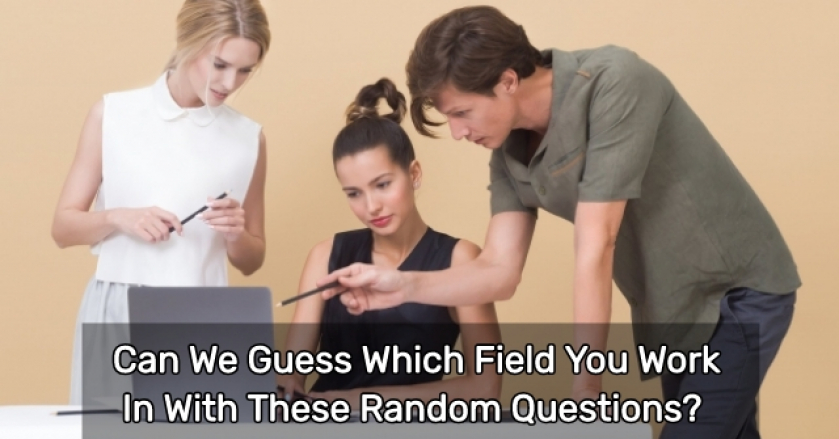 Can We Guess Which Field You Work In With These Random Questions?