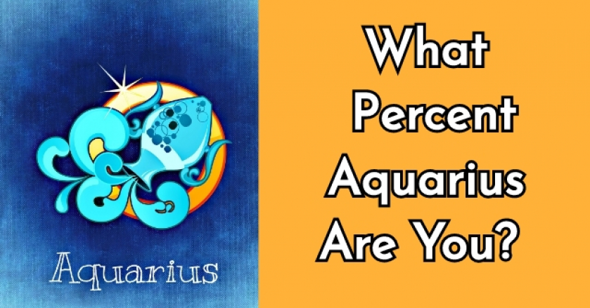 What Percent Aquarius Are You?