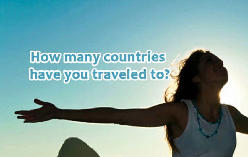 How many countries have you traveled to?