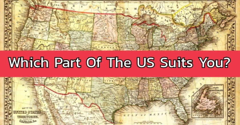 Which Part Of The US Suits You?