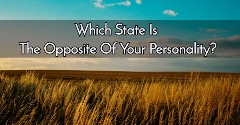 Which State Is The Opposite Of Your Personality?