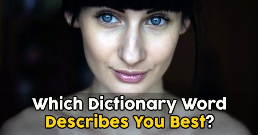 Which Dictionary Word Describes You Best?