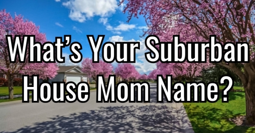 What's Your Suburban House Mom Name?