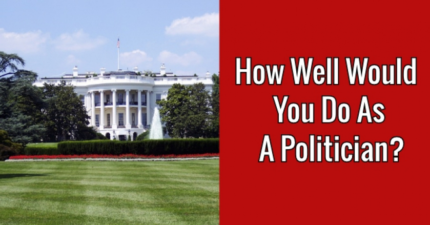 How Well Would You Do As A Politician?