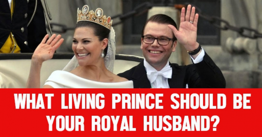 What Living Prince Should Be Your Royal Husband?