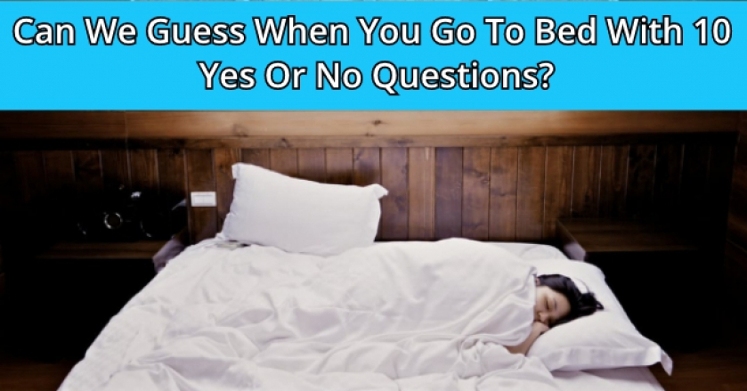 Can We Guess When You Go To Bed With 10 Yes Or No Questions?