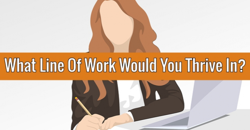 What Line Of Work Would You Thrive In?