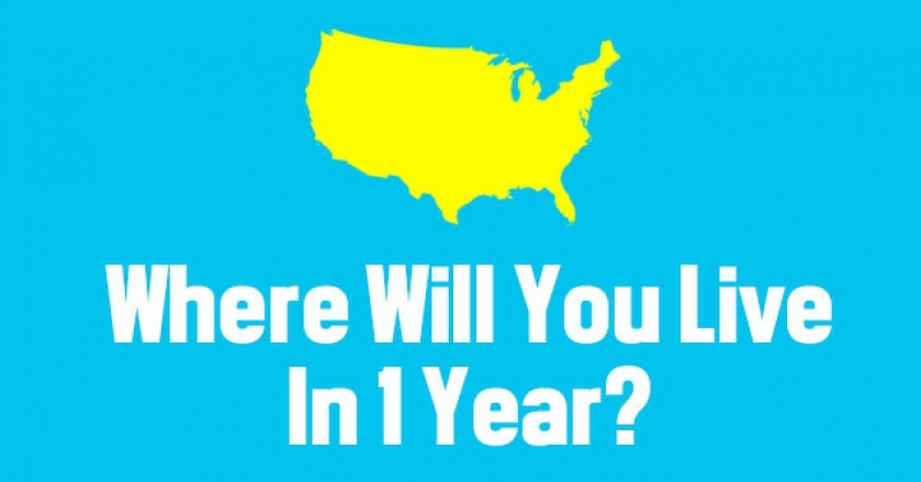 Where Will You Live In 1 Year?