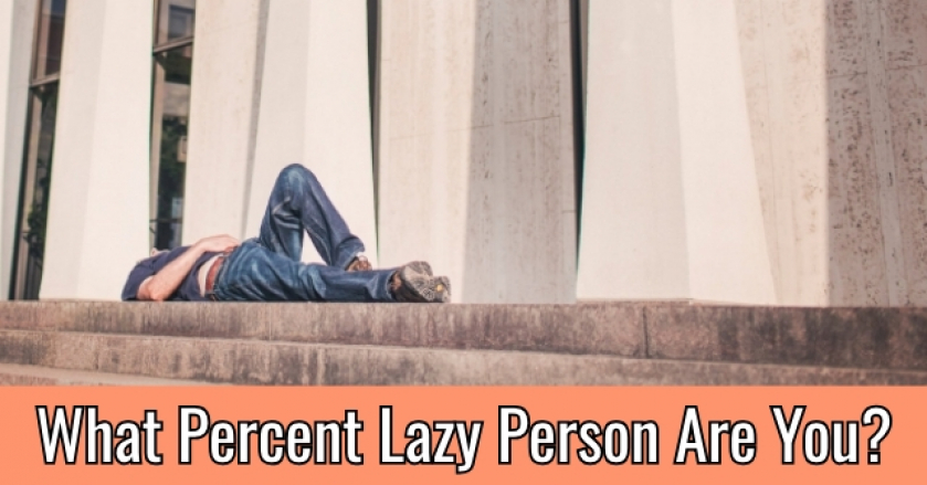 What Percent Lazy Person Are You?