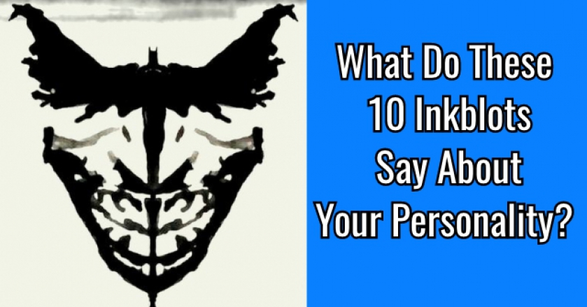 What Do These 10 Inkblots Say About Your Personality?