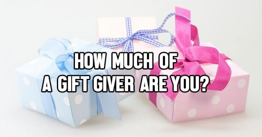 How Much Of A Gift Giver Are You?