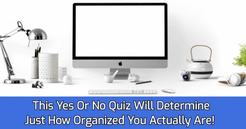 This Yes Or No Quiz Will Determine Just How Organized You Actually Are!