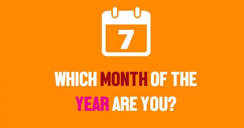 Which Month Of The Year Are You?