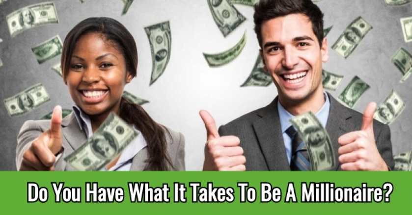 Do You Have What It Takes To Be A Millionaire?