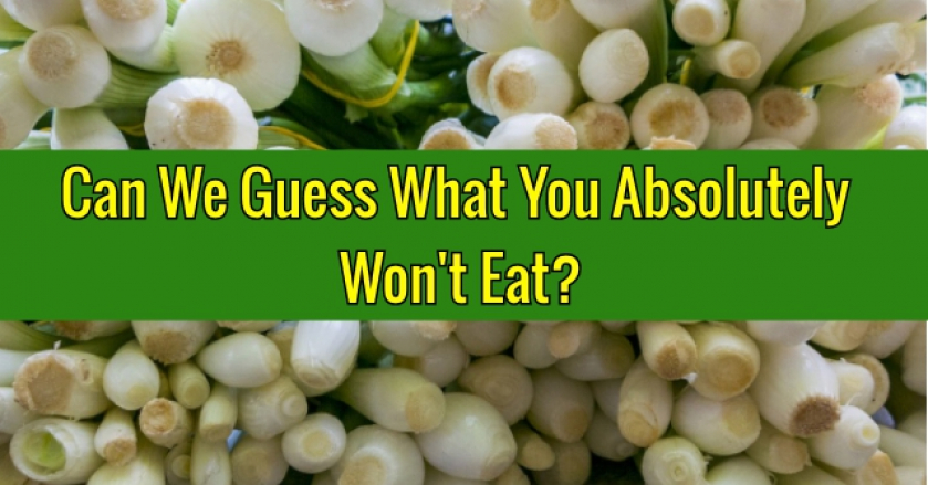 Can We Guess What You Absolutely Won’t Eat?