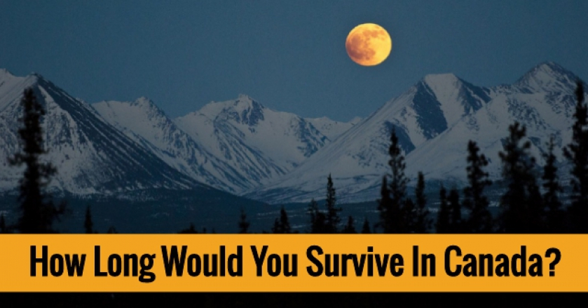 How Long Would You Survive In Canada?