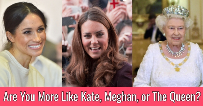 Are You More Like Kate, Meghan, or The Queen?