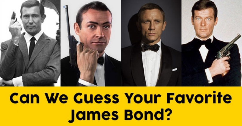 Can We Guess Your Favorite James Bond?