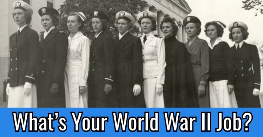 What's Your World War II Job?