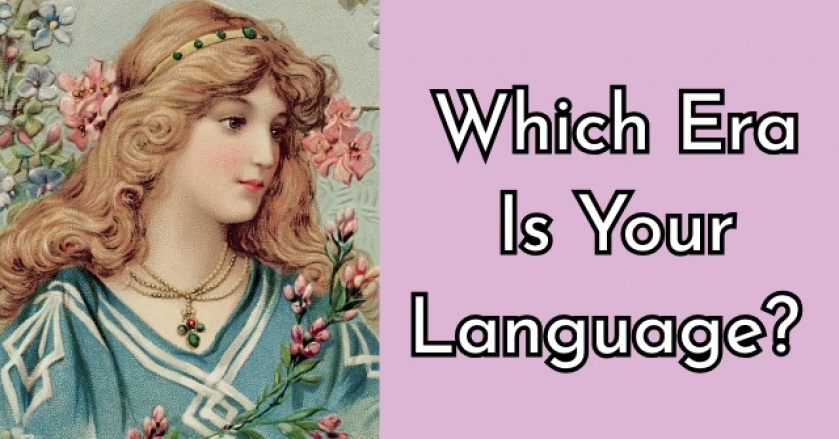 Which Era Is Your Language?