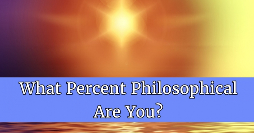 What Percent Philosophical Are You?