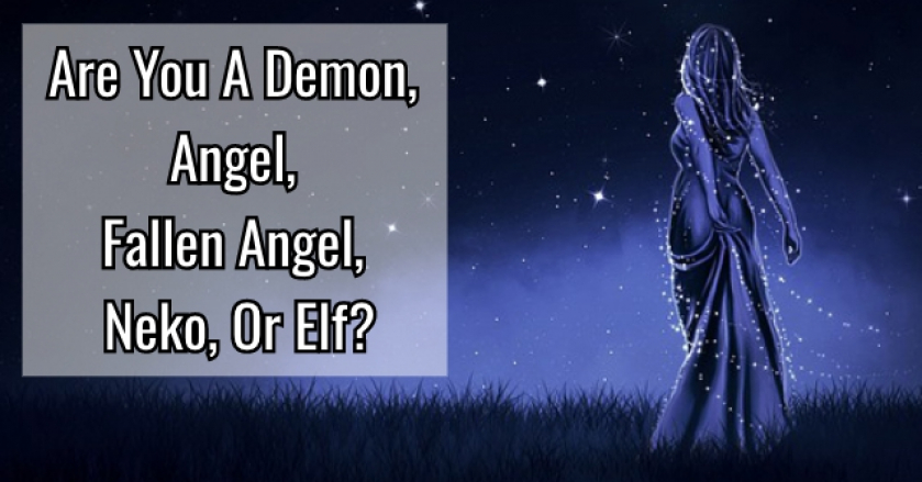 Are You A Demon, Angel, Fallen Angel, Neko, Or Elf?