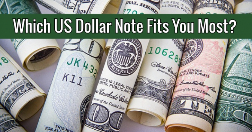 Which US Dollar Note Fits You Most?