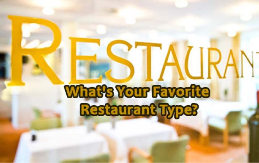 What's Your Favorite Restaurant Type?