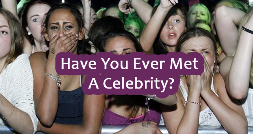 Have You Ever Met A Celebrity?