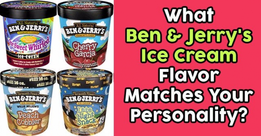 What Ben & Jerry’s Ice Cream Flavor Matches Your Personality?