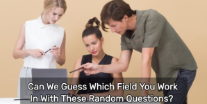 Can We Guess Which Field You Work In With These Random Questions?
