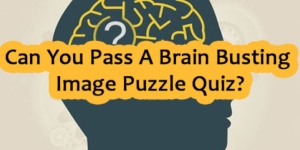 Can You Pass A Brain Busting Image Puzzle Quiz?