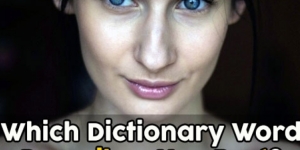 Which Dictionary Word Describes You Best?