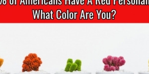 20% of Americans Have A Red Personality. What Color Are You?