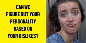 Can We Figure Out Your Personality Based On Your Dislikes?