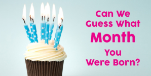 Can We Guess What Month You Were Born?