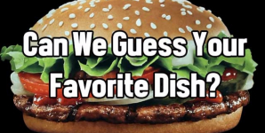 Can We Guess Your Favorite Dish?