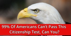 99% Of Americans Can’t Pass This Citizenship Test, Can You?