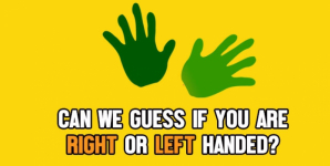 Can We Guess If You Are Right Or Left Handed?