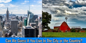 Can We Guess If You Live In The City or the Country?