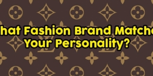 What Fashion Brand Matches Your Personality?