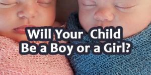 What Will The Sex Of Your First Child Be?